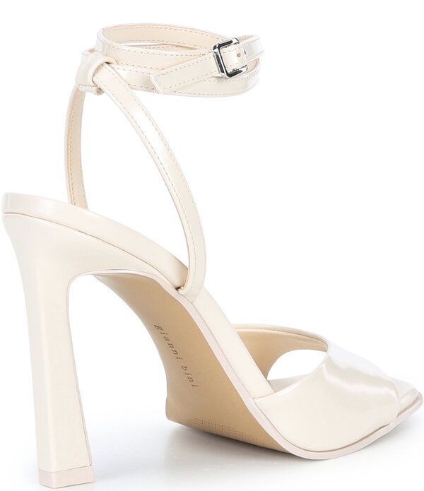 ジャンビニ レディース シューズ サンダル アンクル Gianni Bini Foles Ankle Wrap Square Toe Dressandalsweet Cream クリーム