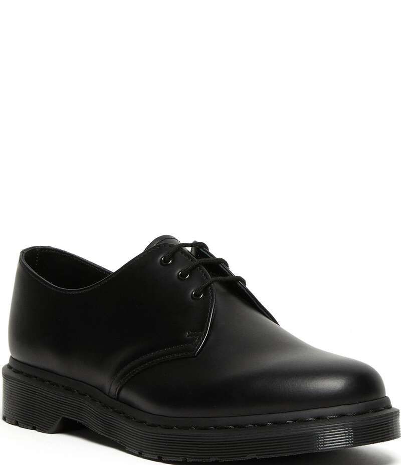ドクターマーチン メンズ シューズ ドレスシューズ オックスフォード レザー Dr Martens Mens 1461 Mono Smooth Leather Oxfords Black ブラック