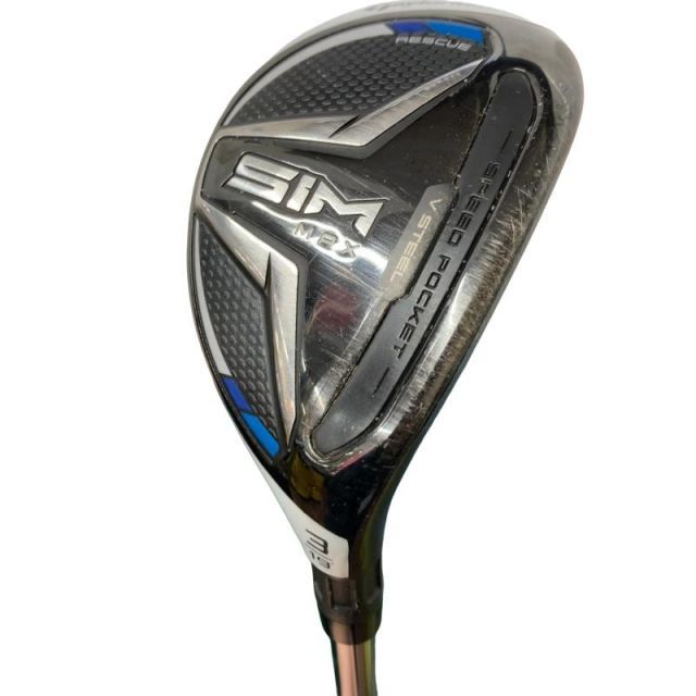 【中古】 テーラーメイド SIM MAX U3 ユーティリティ UT KBS MAX85 JP (フレックスS) メンズ 男性用 右利き 右用 Cランク ゴルフクラブ