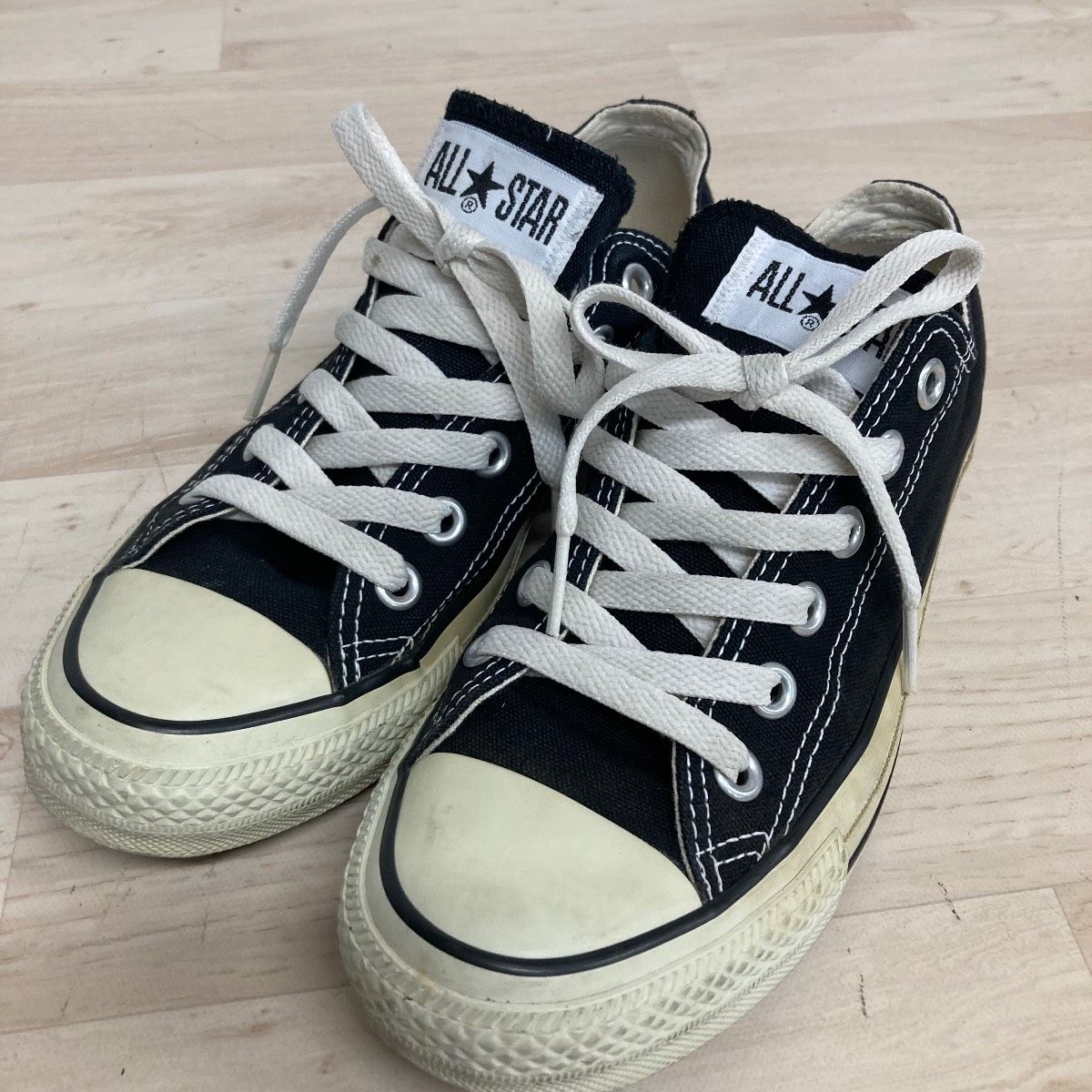 CONVERSE M9166 ALL STAR ALL STAR LOW TOP SNEAKERS BLACK BLACK 23.5cm US4.5 [OL00061]