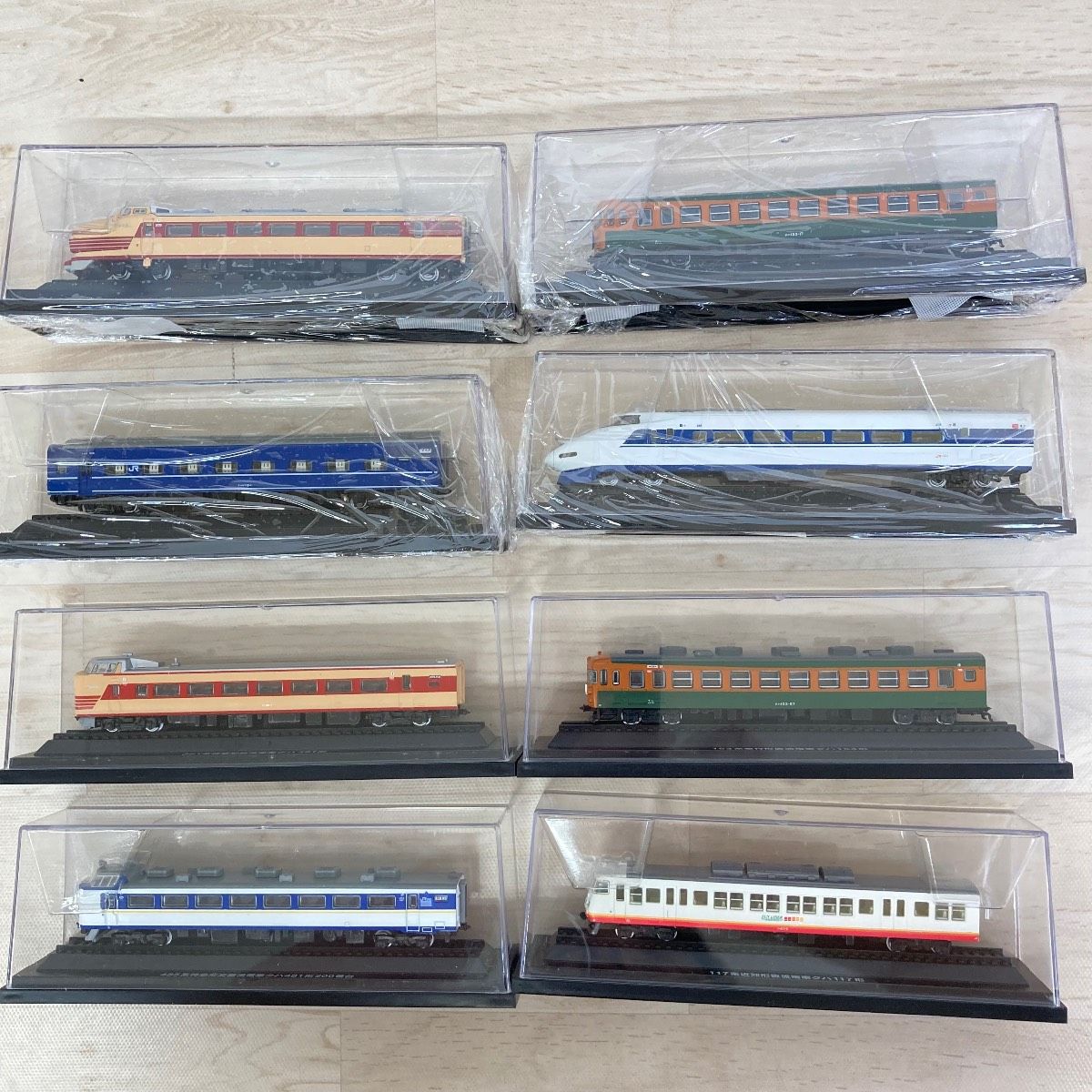 美品 アシェット 国産鉄道コレクション まとめ 8点セット 鉄道模型 14