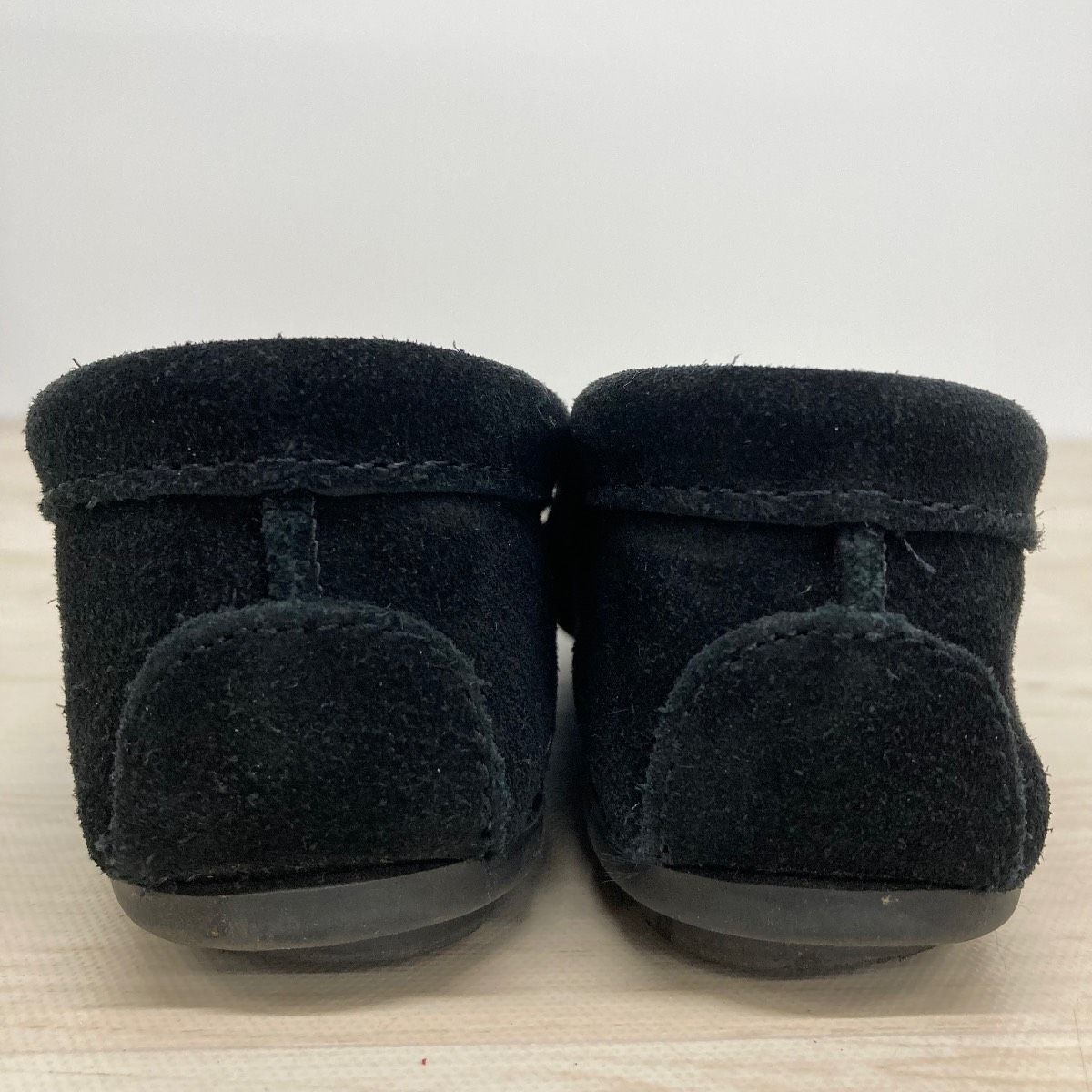 MINNETONKA ミネトンカ モカシン シューズ 400 ブラック 黒 US6 (23cm