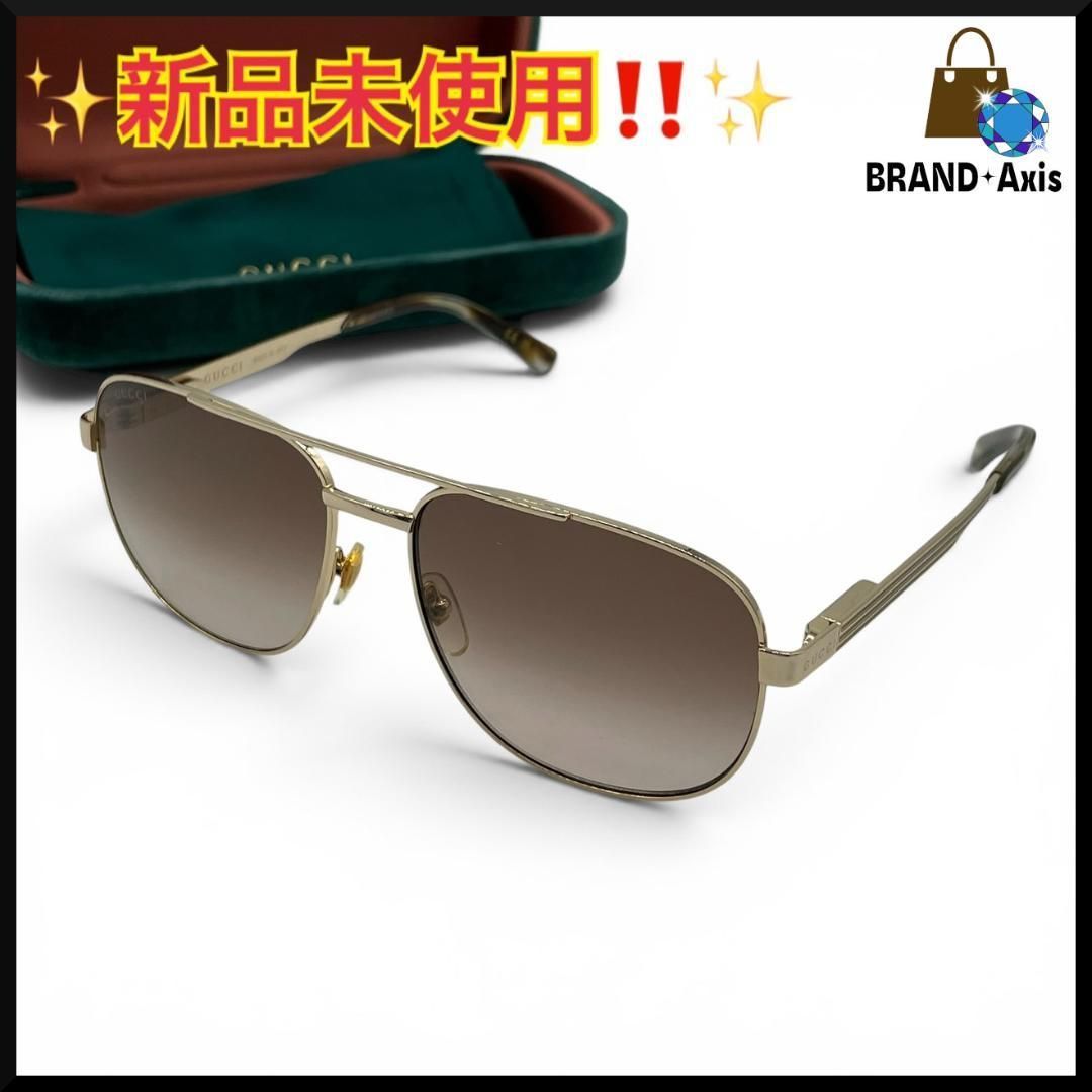 【未使用】グッチ GUCCI ナビゲーター メンズ サングラス GG1223S