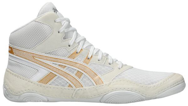 アシックス メンズ シューズ スニーカー ダウン ASICS Mensnapdown 4 Wrestling Shoes WhiteGold ホワイト