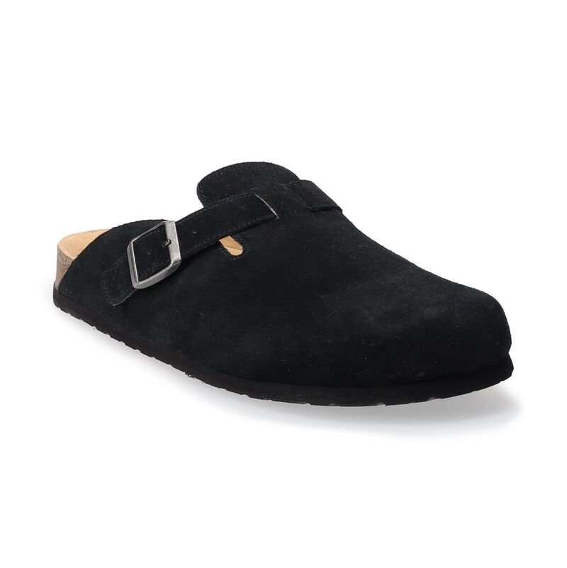 ソノマ メンズ シューズ スリッポン・ローファー スエード Sonoma Goods For Life Niklaus Mensuede Clogs Black ブラック