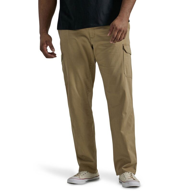リー メンズ ボトムス カジュアルパンツ カーゴパンツ トール Big Talleextreme Motion Twill Cargo Pants Oscar Khaki カーキ