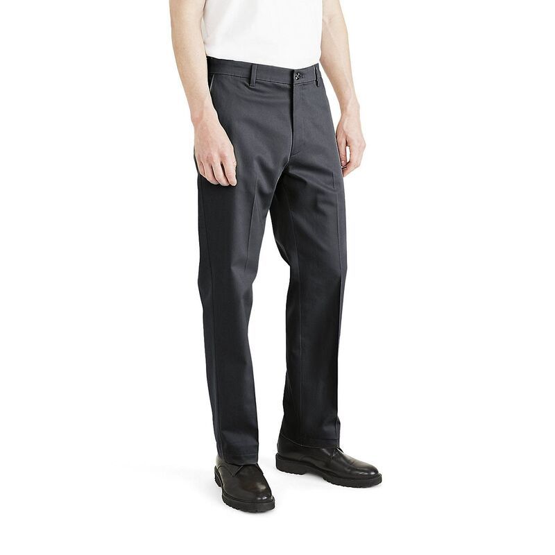ドッカーズ メンズ ボトムス カジュアルパンツ Mens Dockersignature IronFree Stain Defender ClassicFit Khaki Pantsteelhead