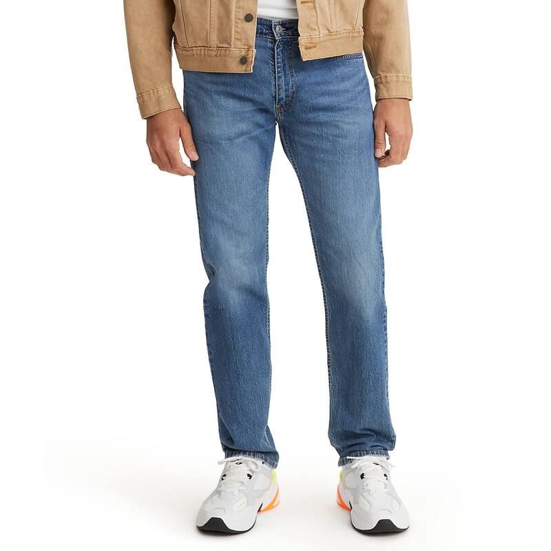 リーバイス メンズ ボトムス デニムパンツ レギュラーフィット ジーンズ Mens Levis 505 Regular Fit EcoEase Stretch Jeans Fremont Drop S