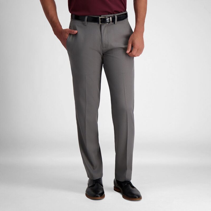 ハガー メンズ ボトムス カジュアルパンツ Mens Haggar Cool 18 PRO StraightFit WrinkleFree FlatFront Super Flex Waist Pan