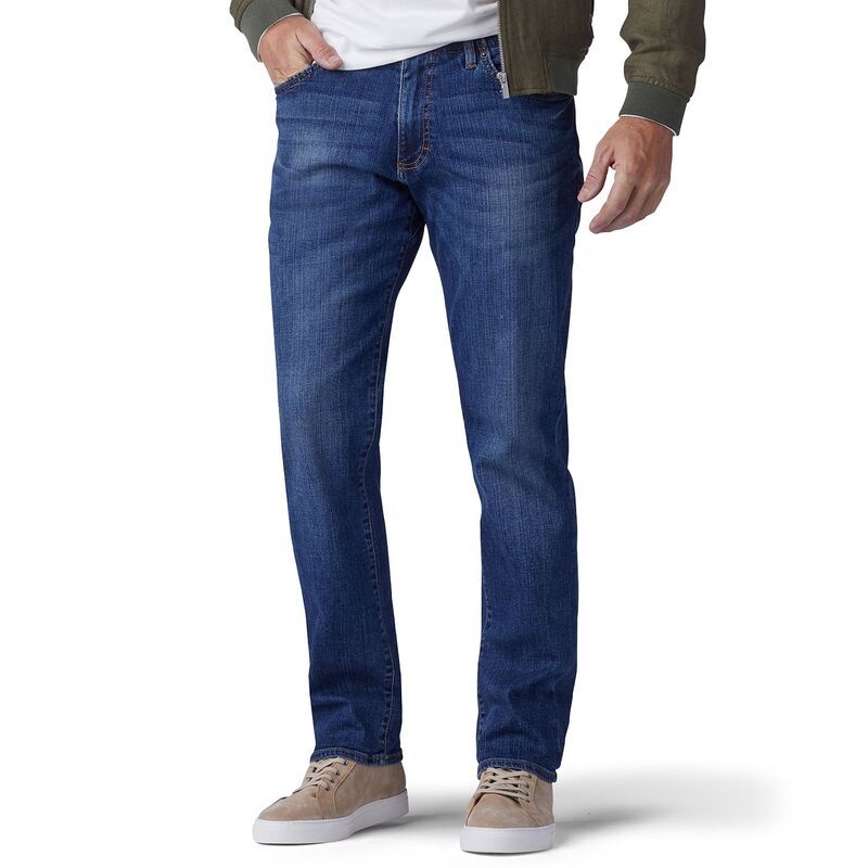 リー メンズ ボトムス デニムパンツ トール ジーンズ Big Talleextreme Motion Relaxed Straight Jeans Maddox