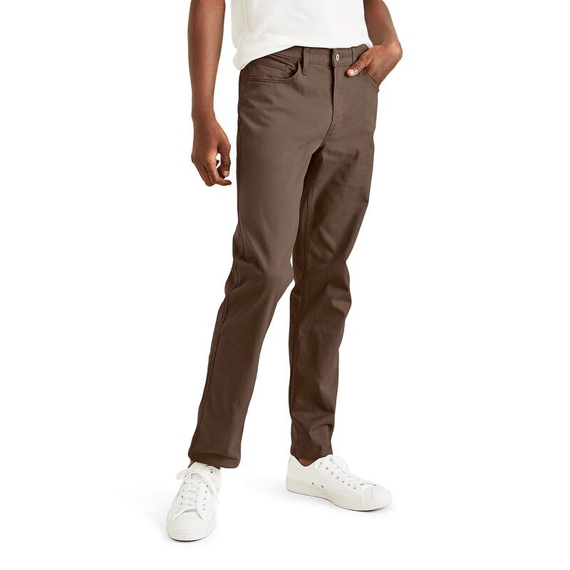 ドッカーズ メンズ ボトムス カジュアルパンツ Mens Dockers Jean Cut Khaki AllSeasons Tech StraightFit Pantsmokey Hazelnut