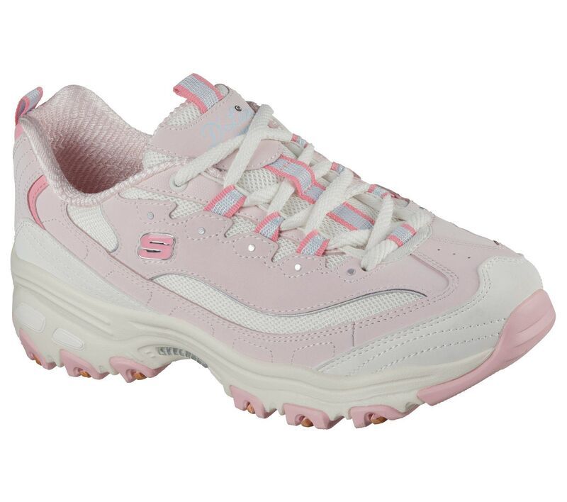 スケッチャーズ レディース シューズ スニーカー Skechers DLites Womenshoes Light Pink ピンク
