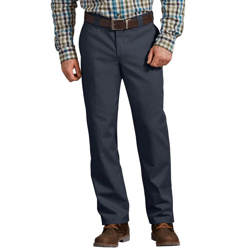 ディッキーズ メンズ ボトムス カジュアルパンツ Mens Dickies RegularFit ActiveWaistband Work Pants Dark Navy ネイビー