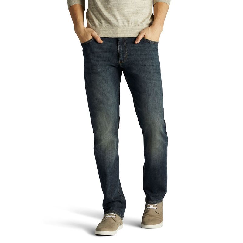 リー メンズ ボトムス デニムパンツ トール ジーンズ Big Tall Mens Leextreme Motion Straight Fit Jeans Maverick