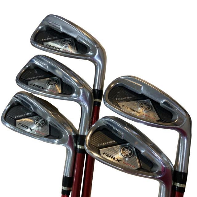 【中古】 ヤマハ inpres RMX UD+2 7S アイアンセット IR BASSARA FS50 (フレックスR) メンズ 男性用 右利き 右用 Bランク ゴルフクラブ