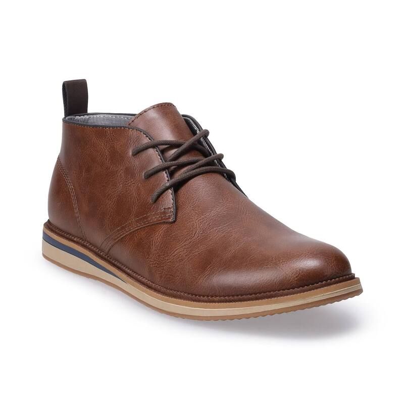 ソノマ メンズ シューズ ブーツ・レインブーツ Sonoma Goods For Life Comfort Chukka Mens Boots Cognac