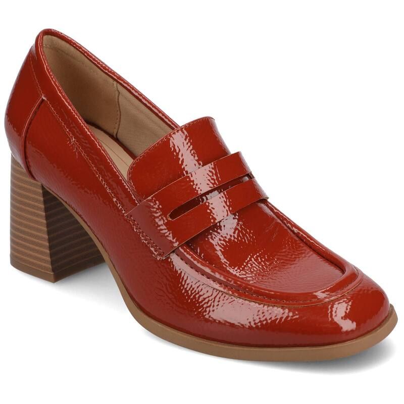 ジャーニー レディース シューズ パンプス Journee Malleah Womens Pumps Rust ラスト