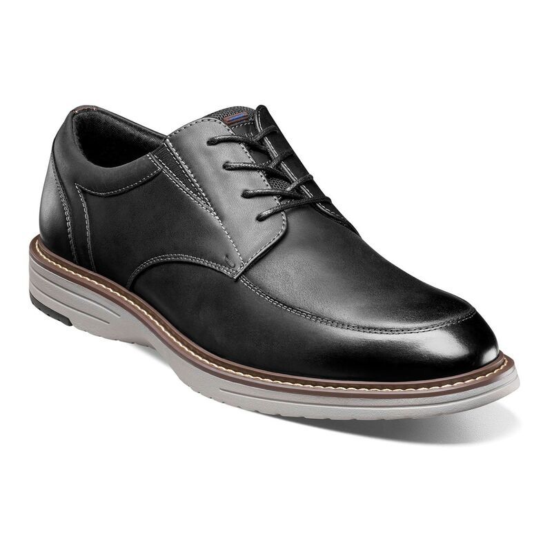 ノンブッシュ メンズ シューズ オックスフォード Nunn Bush Griff Mens Moc Toe Oxford Shoes Black ブラック
