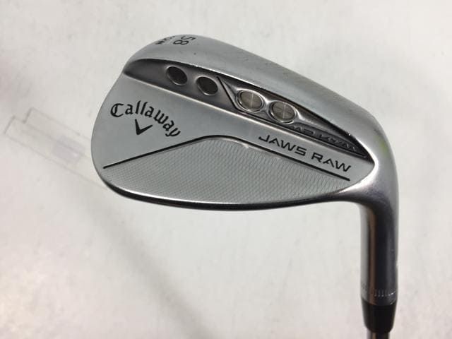 返品OK 【中古ゴルフクラブ】キャロウェイ JAWS RAW ウェッジ クロム 58W-12 (USA仕様) 2022 D/G スピナー 115 SW