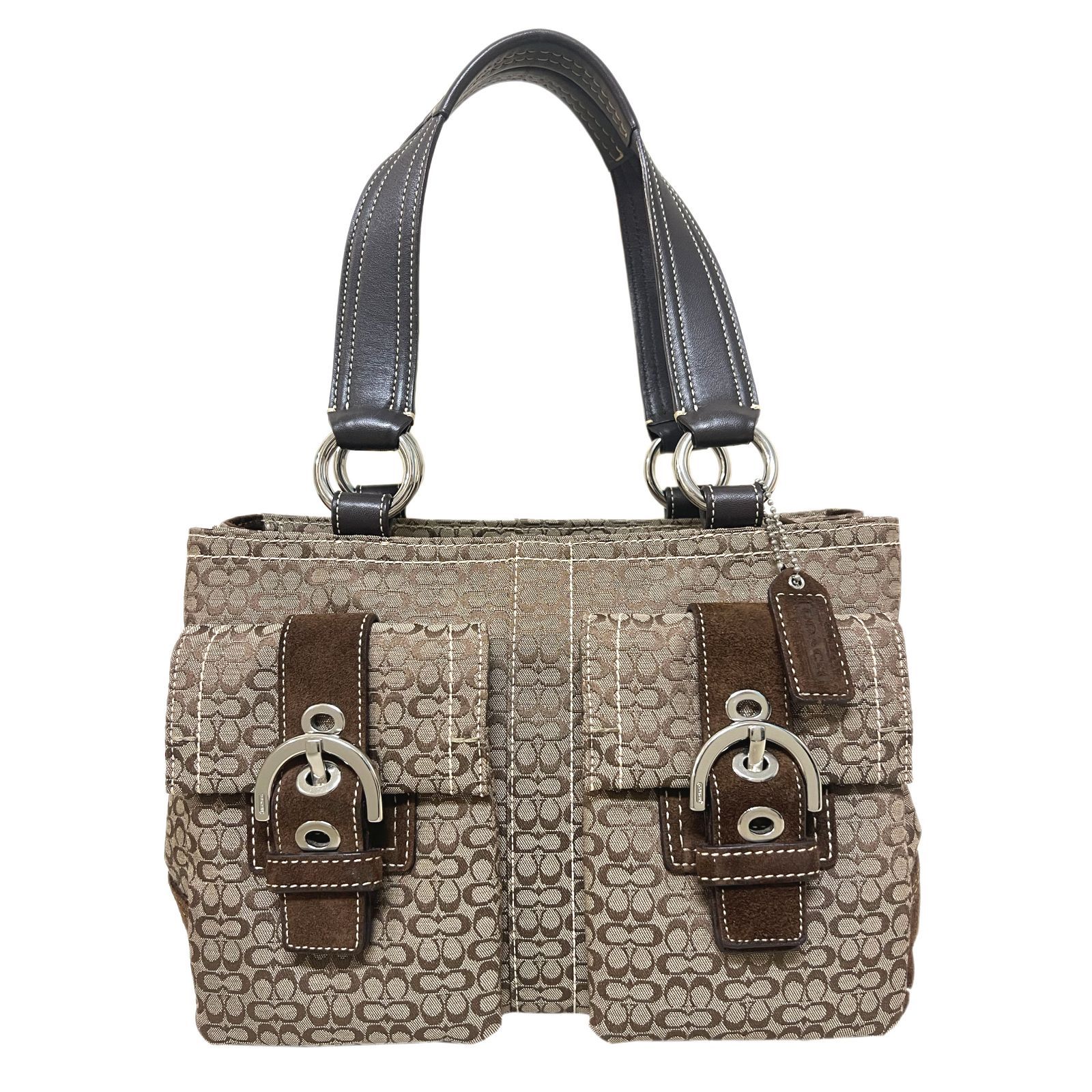 COACH SOHO コーチ　トートバッグ　シグネチャー　ソーホー　肩掛け COACH コーチ バッグ SOHO ソーホー シグネチャ 3646 レディース
