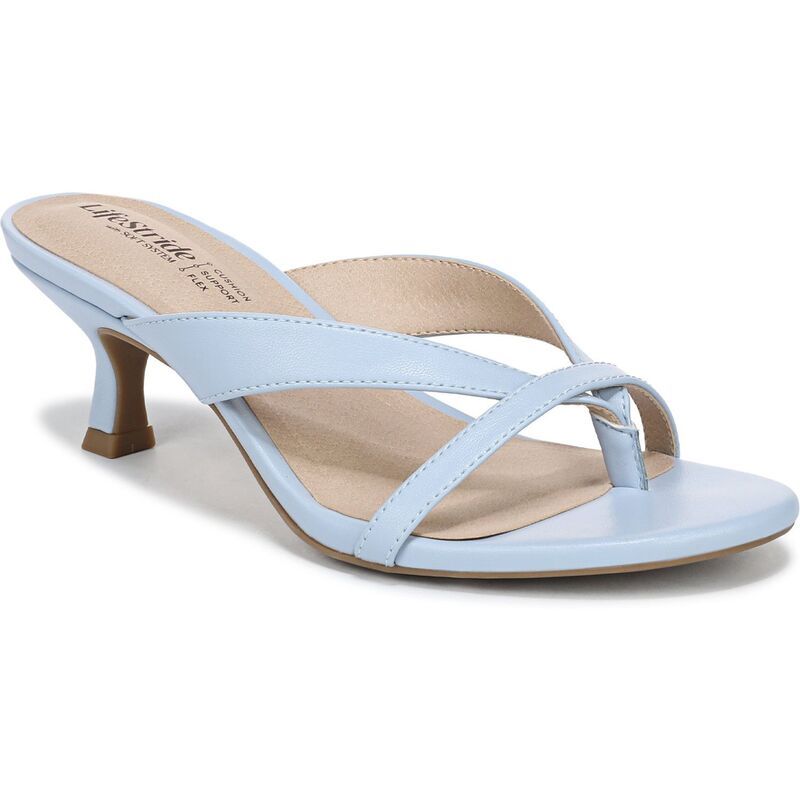 ライフストライド レディース シューズ パンプス サンダル LifeStride Navine Womensandals Ice Blue ブルー