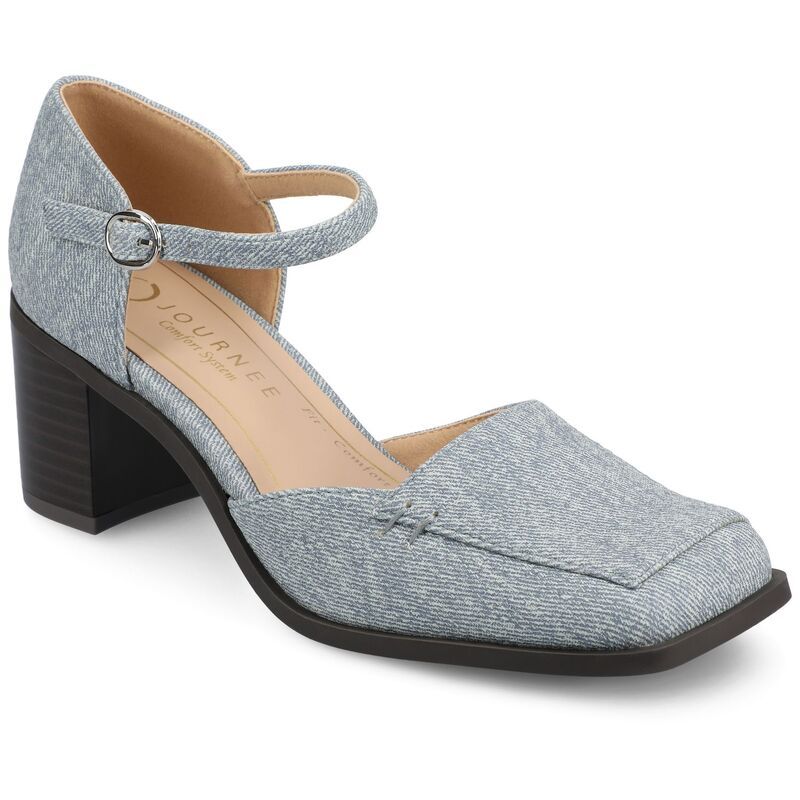 ジャーニー レディース シューズ パンプス Journeevangeline Womens Pumps Denim デニム