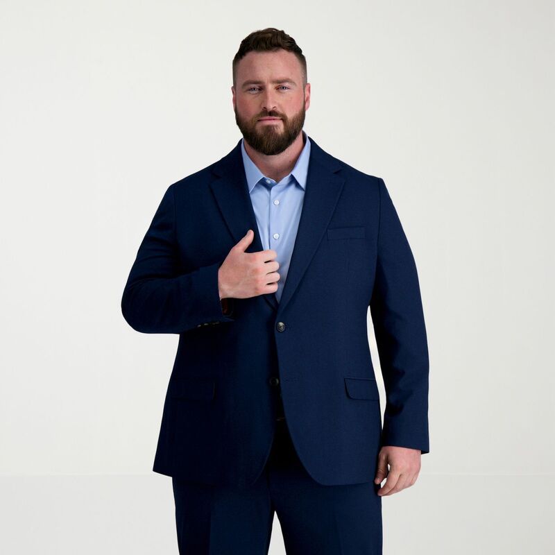 ハガー メンズ アウター ジャケット・ブルゾン トール Big Tall JM Haggar Premium TailoredFit Stretch Suit Jacket Blue ブルー