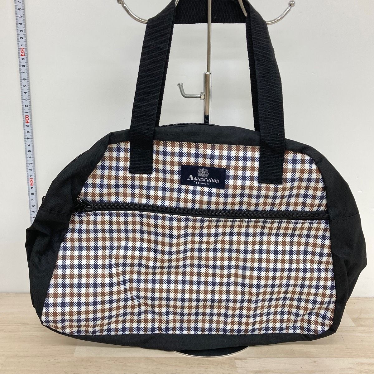 美品 Aquascutum/アクアスキュータム ボストンバッグ/ハンドバッグ