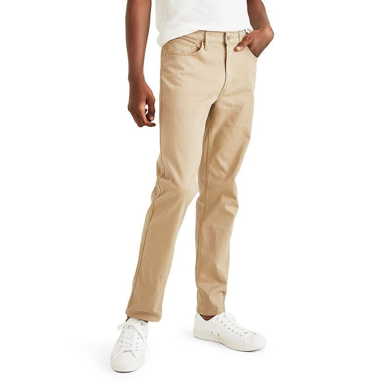 ドッカーズ メンズ ボトムス カジュアルパンツ Mens Dockers Jean Cut Khaki AllSeasons Tech StraightFit Pants British Khaki