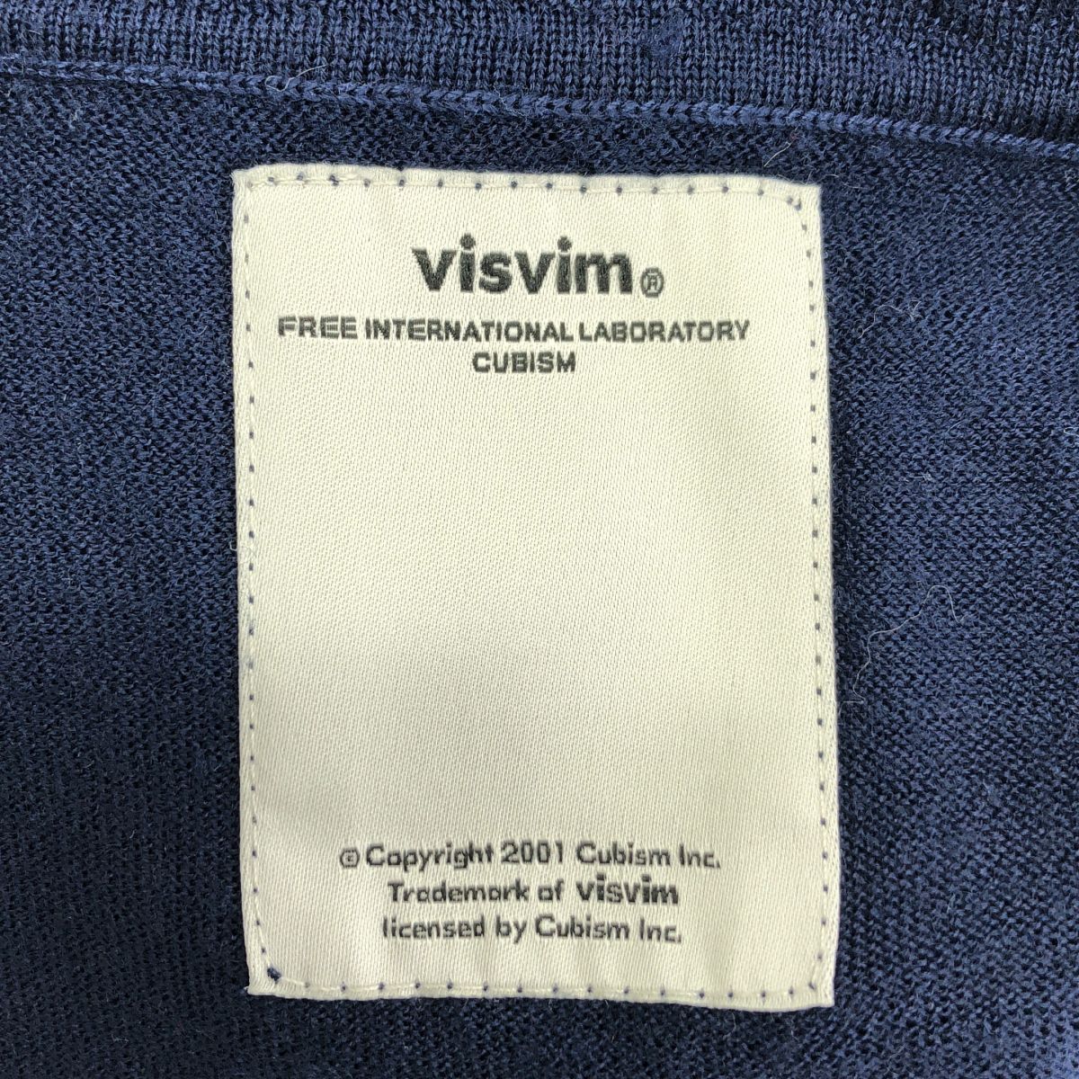 visvim / ビズビム | ウール ニット セーター | S | ネイビー | メンズ