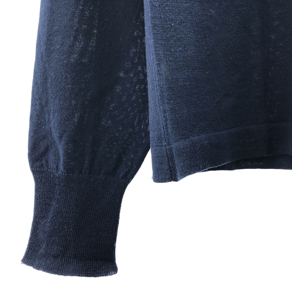 visvim / ビズビム | ウール ニット セーター | S | ネイビー | メンズ visvim / ビズビム | ウール ニット セーター | S | ネイビー | メンズ