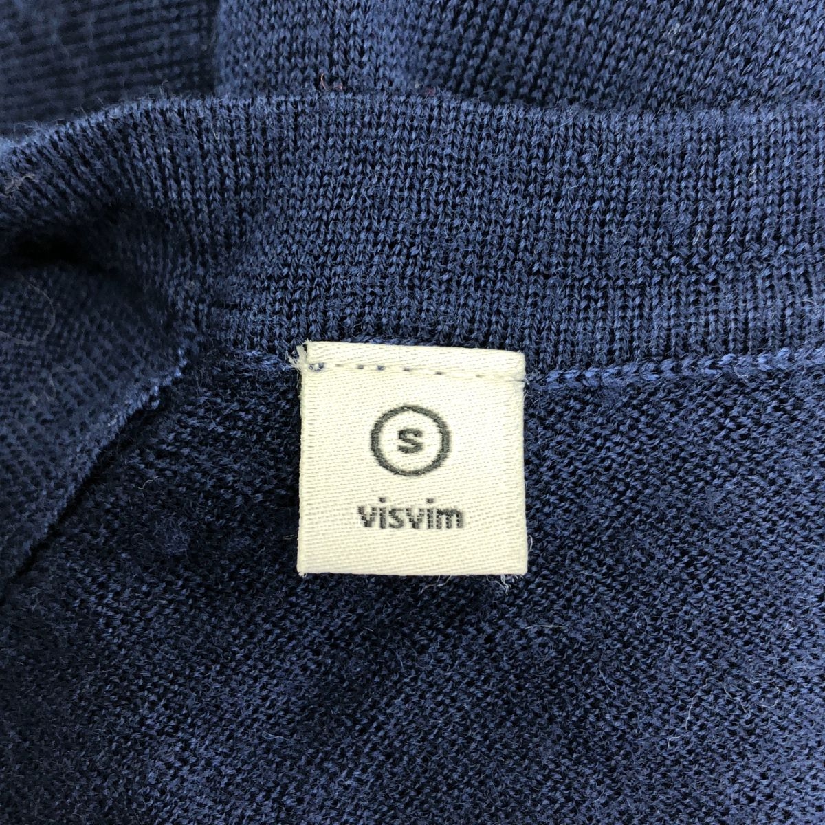 visvim / ビズビム | ウール ニット セーター | S | ネイビー | メンズ