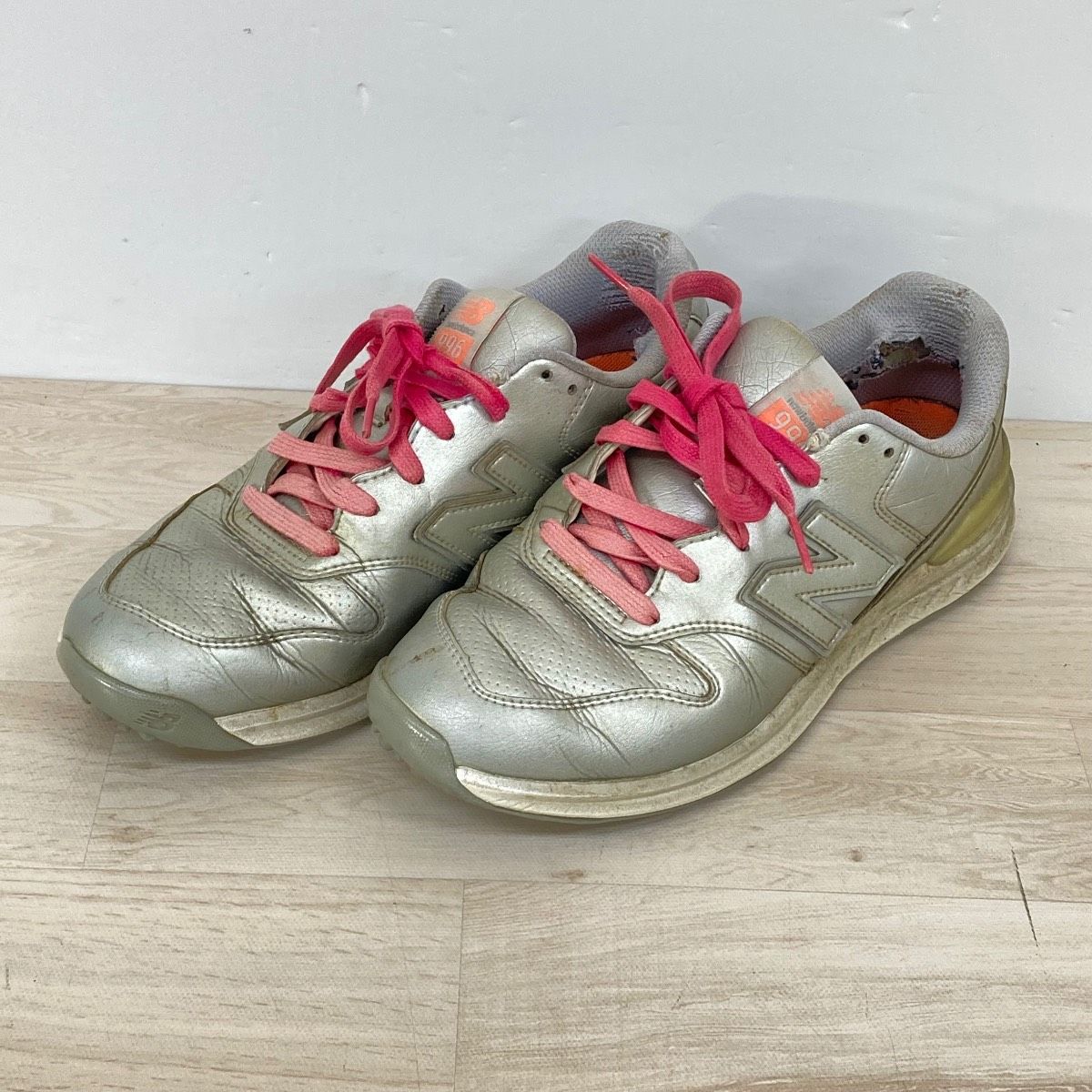 ニューバランス WGS996SV 996 ゴルフシューズ レディース US7.5(24.5cm