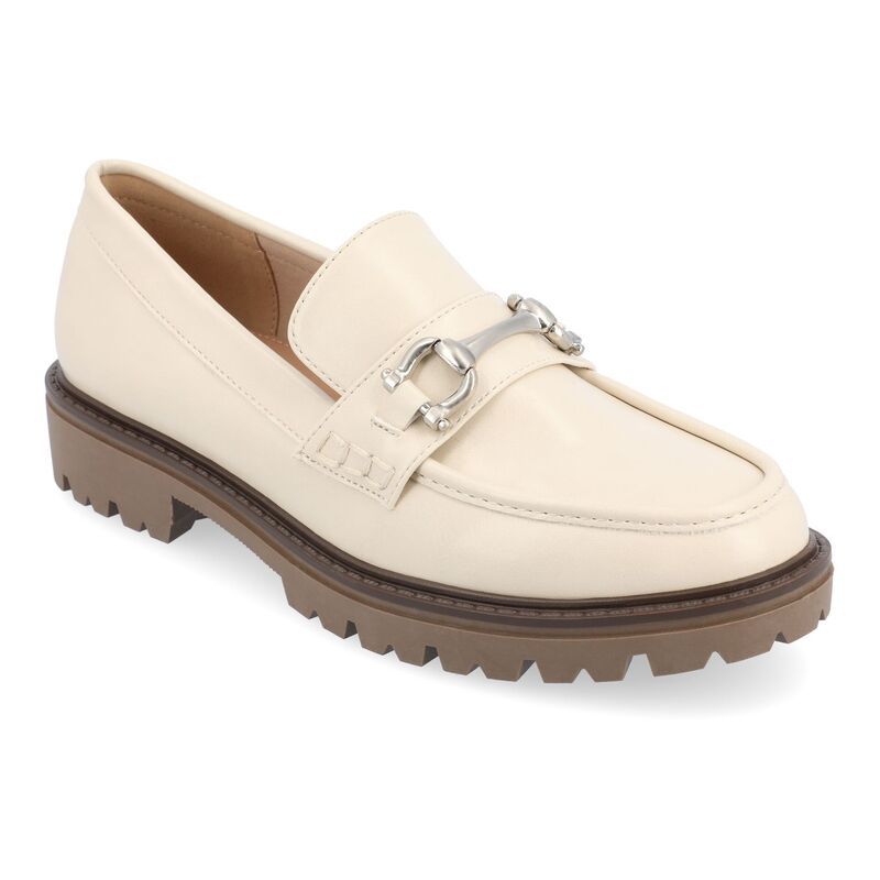 ジュルネ コレクション レディース シューズ スリッポン・ローファー Journee Collection Jessamey Womens Tru Comfort Foam Loafers Off W