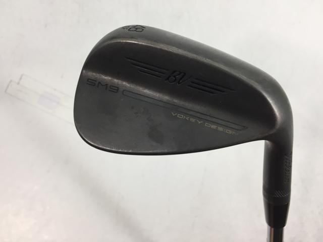 返品OK 【中古ゴルフクラブ】タイトリスト ボーケイ ウェッジ スピンミルド SM9 (ジェットブラック)48.10F(日本仕様) D/G PW