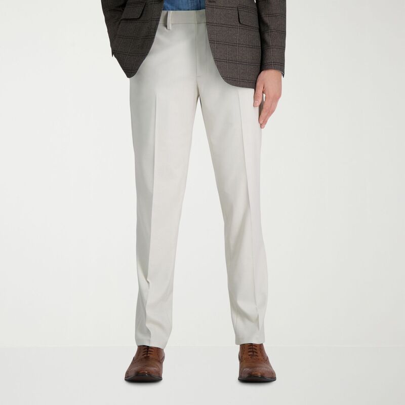 ハガー メンズ ボトムス カジュアルパンツ Mens Haggar StraightFit Dress Pants Natural