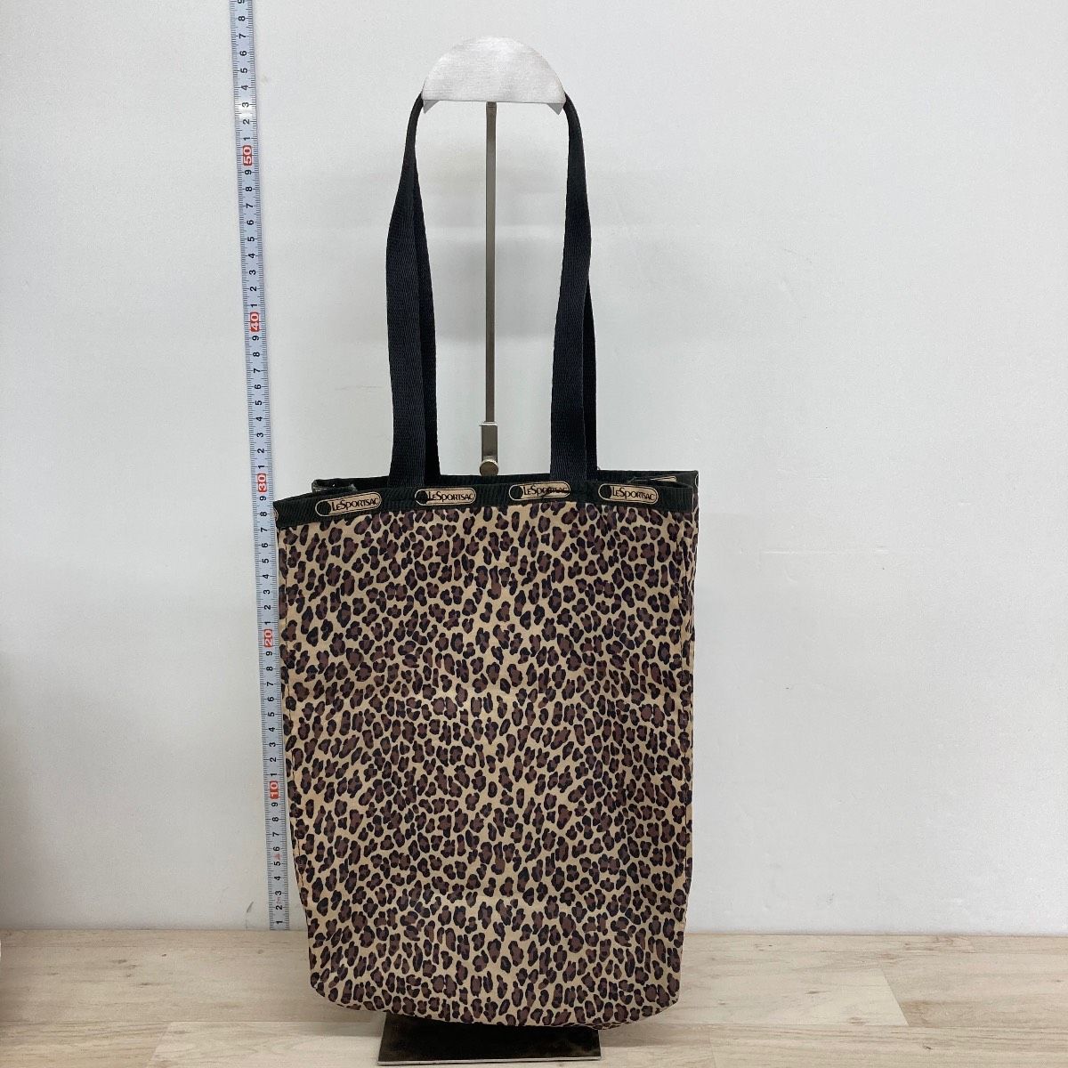 レスポートサック LeSportsac トートバッグ レオパード柄/ヒョウ柄 縦