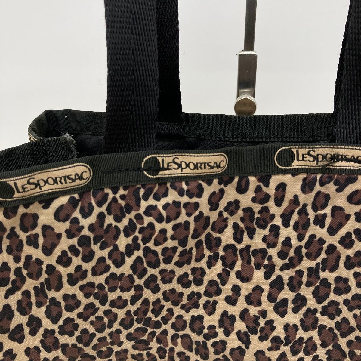 レスポートサック LeSportsac トートバッグ レオパード柄/ヒョウ柄 縦