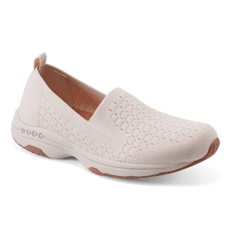イージースピリット レディース シューズ スニーカー ニット Easy Spiritech Womens Knit SlipOn Shoes Ivory アイボリー