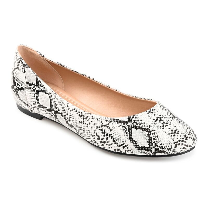 ジュルネ コレクション レディース シューズ サンダル Journee Collection Kavn Womens Comfort Sole Ballet Flatsnake