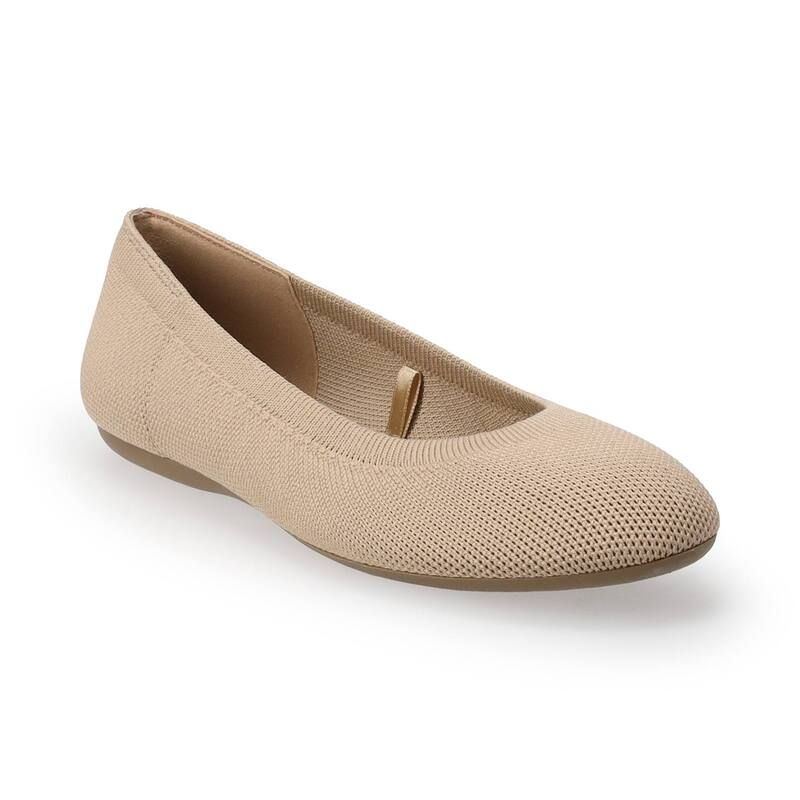 クロフト＆バロー レディース シューズ サンダル Croft BarrowR Sonya Womens Ballet Flats Taupe トープ