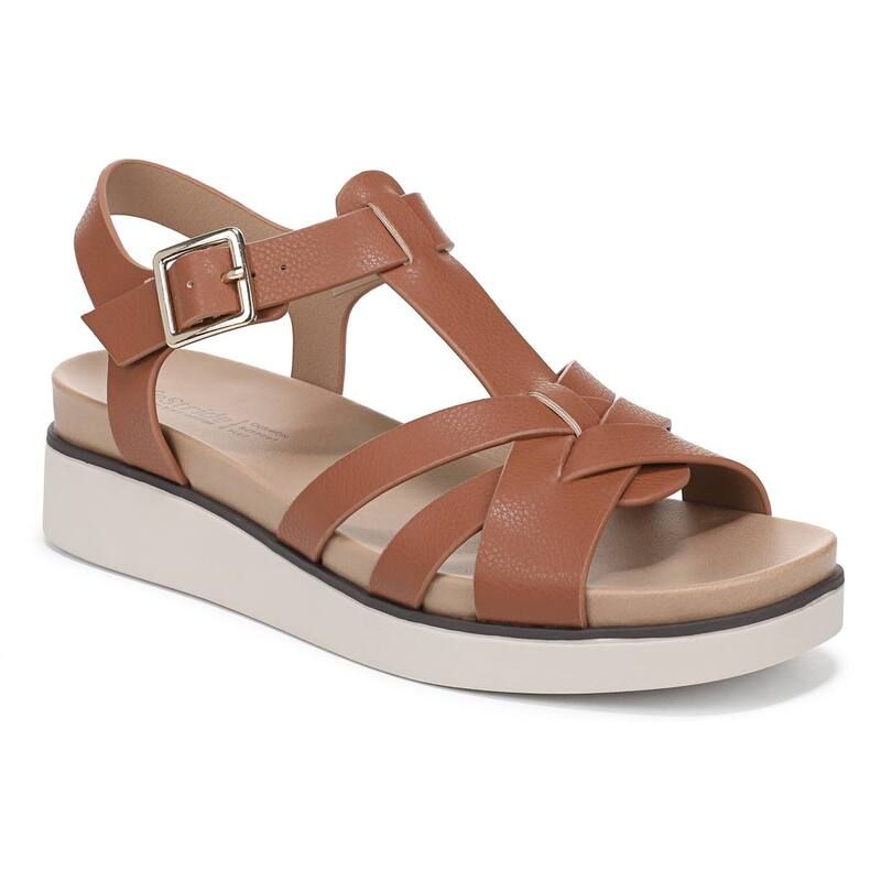 ライフストライド レディース シューズ サンダル LifeStride Grandiose Womensandals Tan White ホワイト