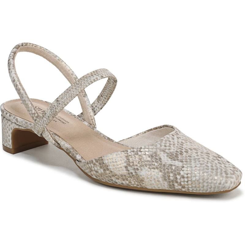 ライフストライド レディース シューズ パンプス LifeStride Lainey Womenslingback Pumps Bone Snake