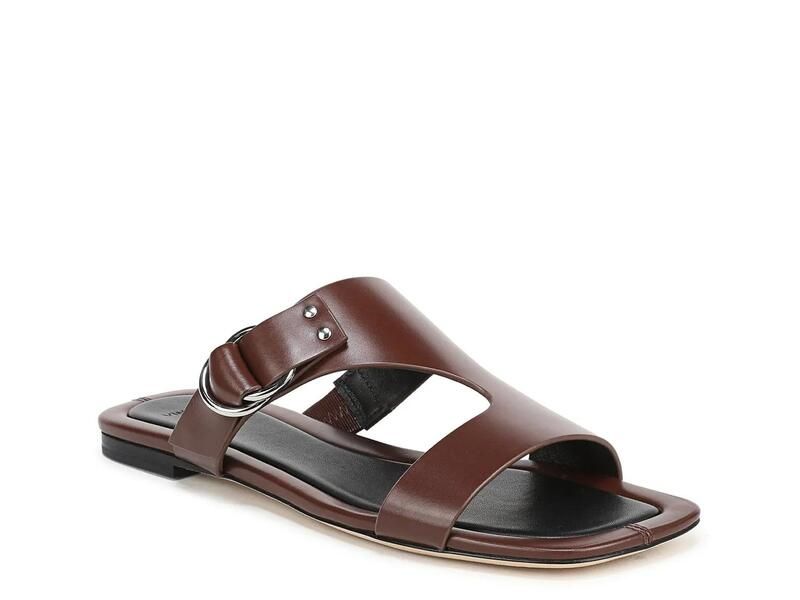 ヴィンス レディース シューズ サンダル VinceVerona Sandal Womens Dark Brown Leather ブラウン