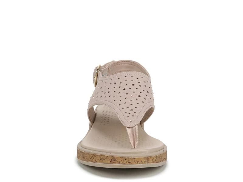 ライフストライド レディース シューズ サンダル LifeStrideBeachy Bright Wedge Sandal Beige ベージュ