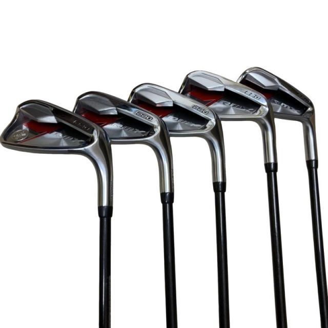 【中古】 ヤマハ RMX 220 5S アイアンセット IR 純正特注シャフト (フレックスR) メンズ 男性用 右利き 右用 Cランク ゴルフクラブ