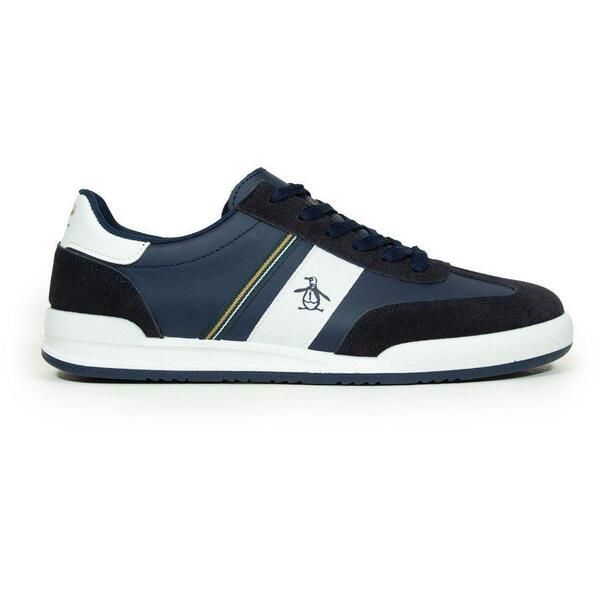 オリジナルペンギン メンズ シューズ スニーカー Original Penguin Mens Gaz Courtrainers Navy ネイビー