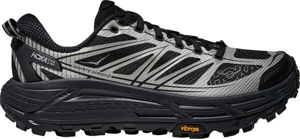 ホカオネオネ メンズ シューズ スニーカー HOKA Mens Mafate Speed 2 Shoes BlackSilver ブラック