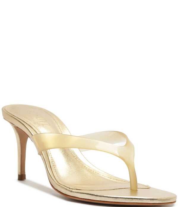 シュッツ レディース シューズ サンダル Schutz Roslyn Jelly Thong Dresslide Dressandals Platina