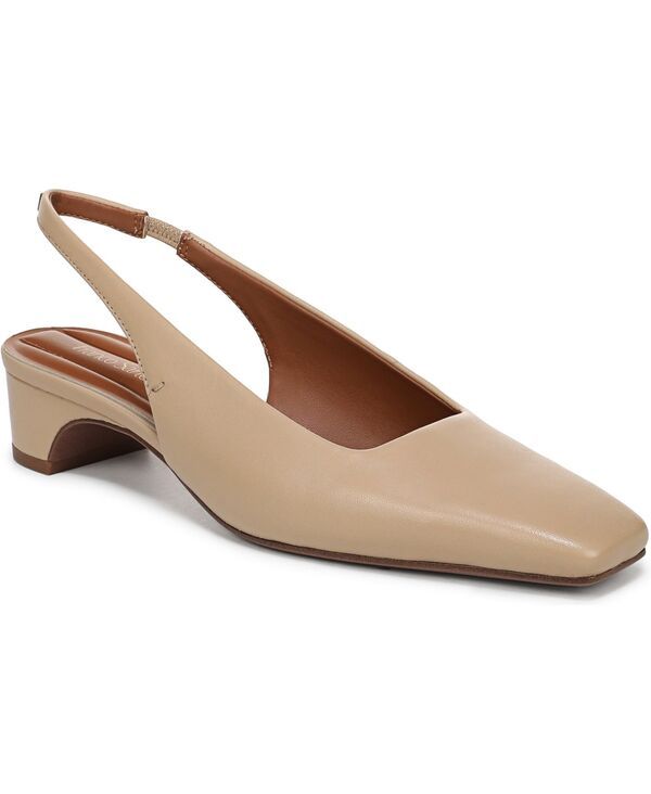 フランコサルト レディース シューズ パンプス Franco Sarto Womens Lyanna Square Toe Slingback Pumps Mocha Beige Leather モカ
